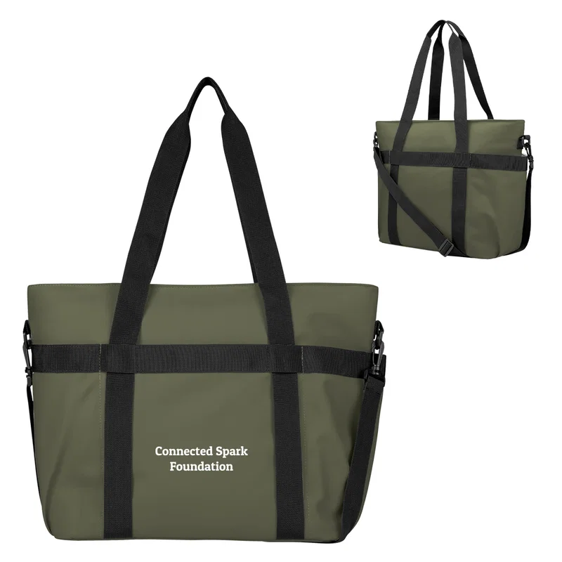 Hudson rPET 36 Can Cooler Tote Bag — view 7