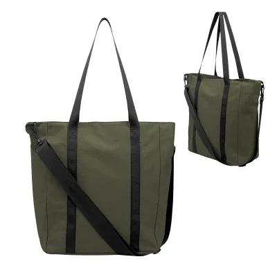 Hudson rPET Leatherette Computer Tote Bag
