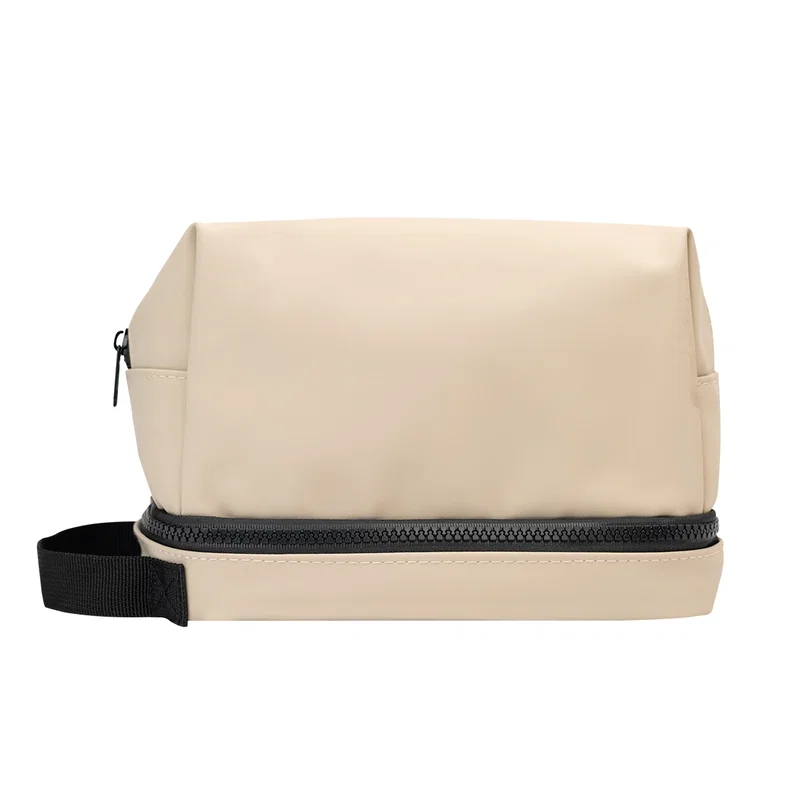 Hudson rPET Leatherette Toiletry Bag — view 10