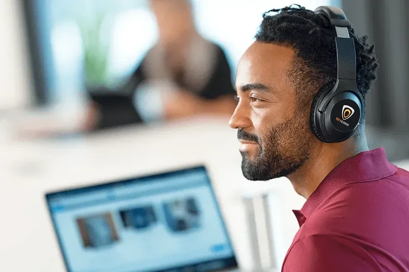 Personalized Active Noise Cancellation Bluetooth Headphones — view 11