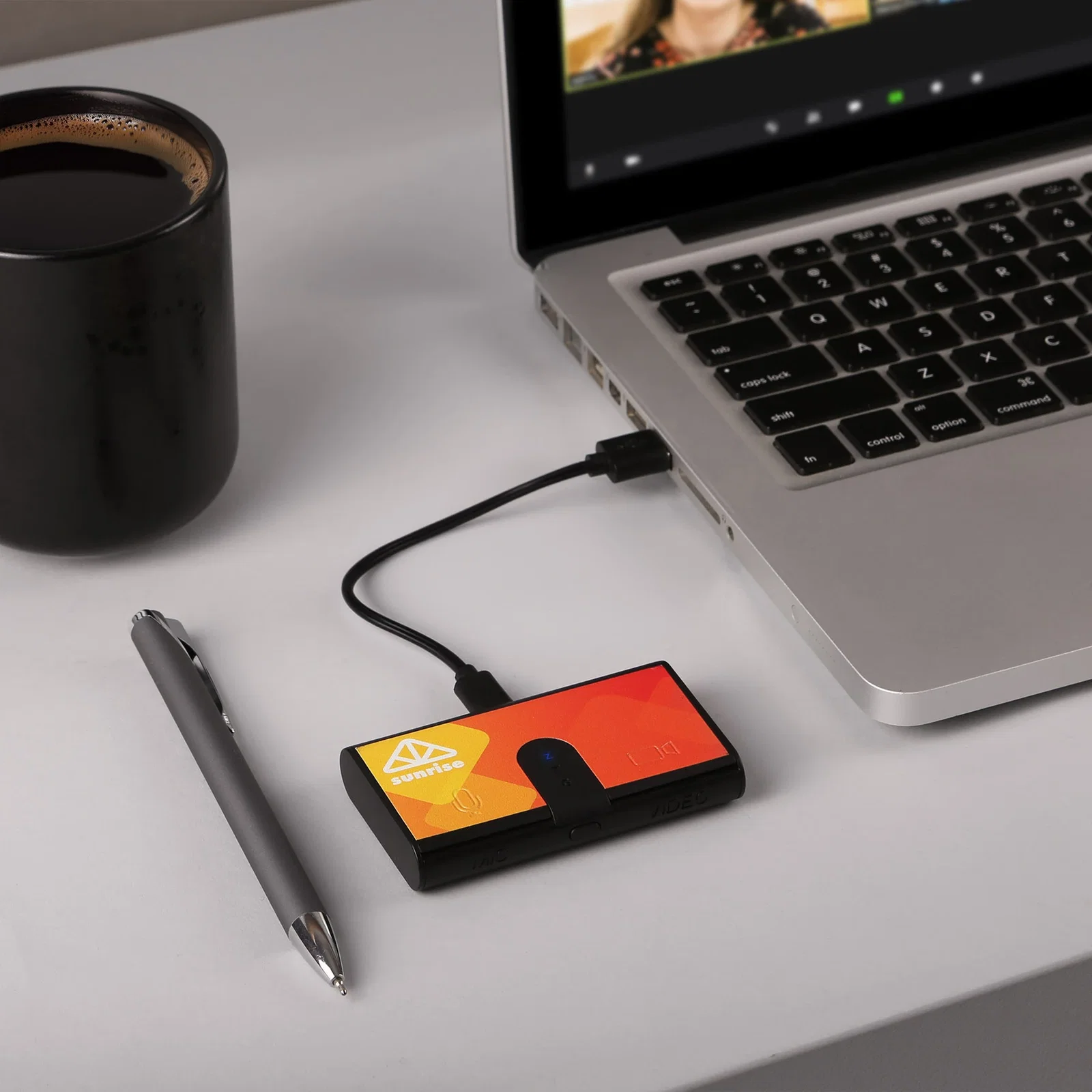 Personalized Plug-and-Play Virtual Meeting Mute Button — view 3