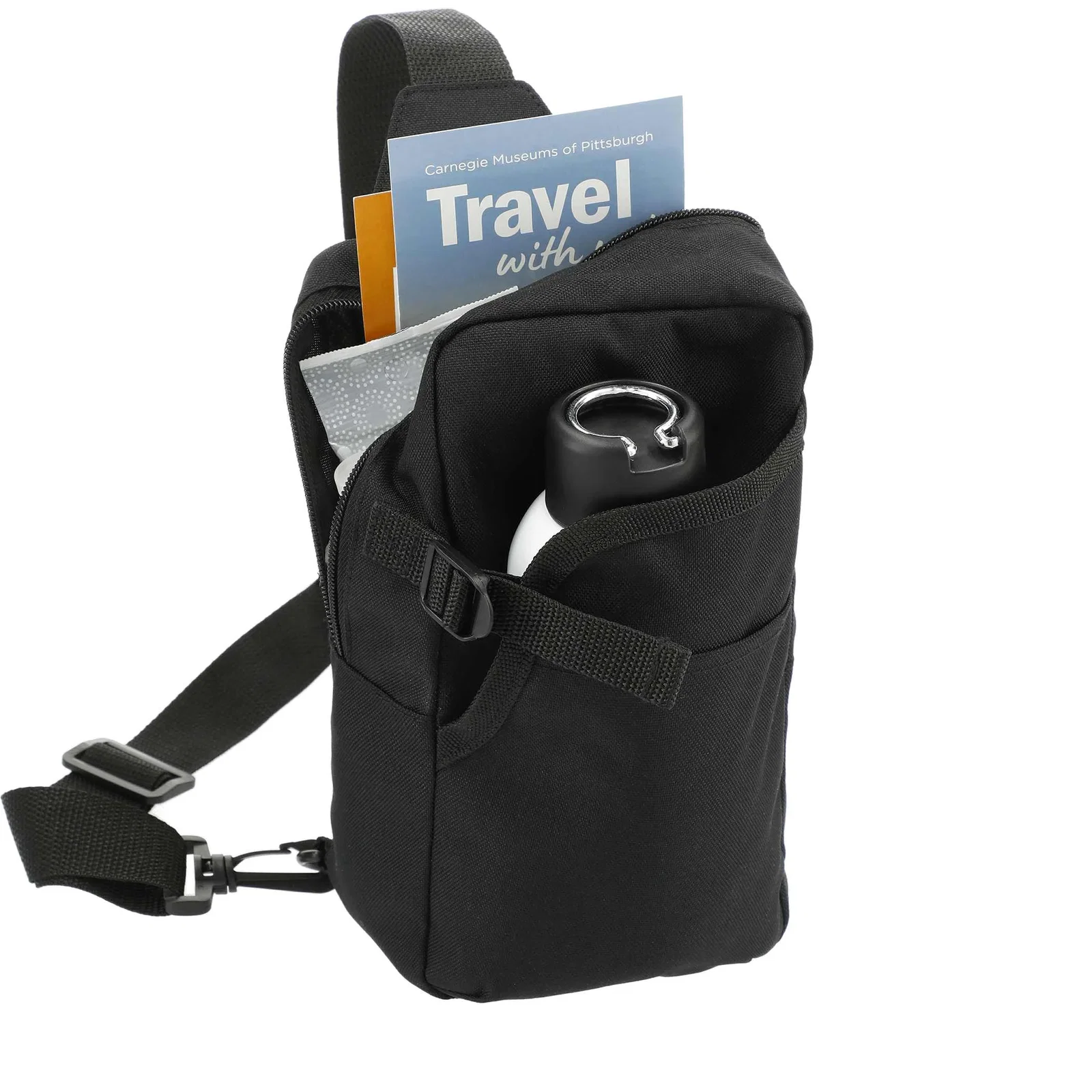 Custom Hydration Sling with Front Water Bottle Pocket — view 11