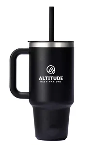 32 oz Custom Hydro Flask® All Around™ Travel Tumbler with Straw