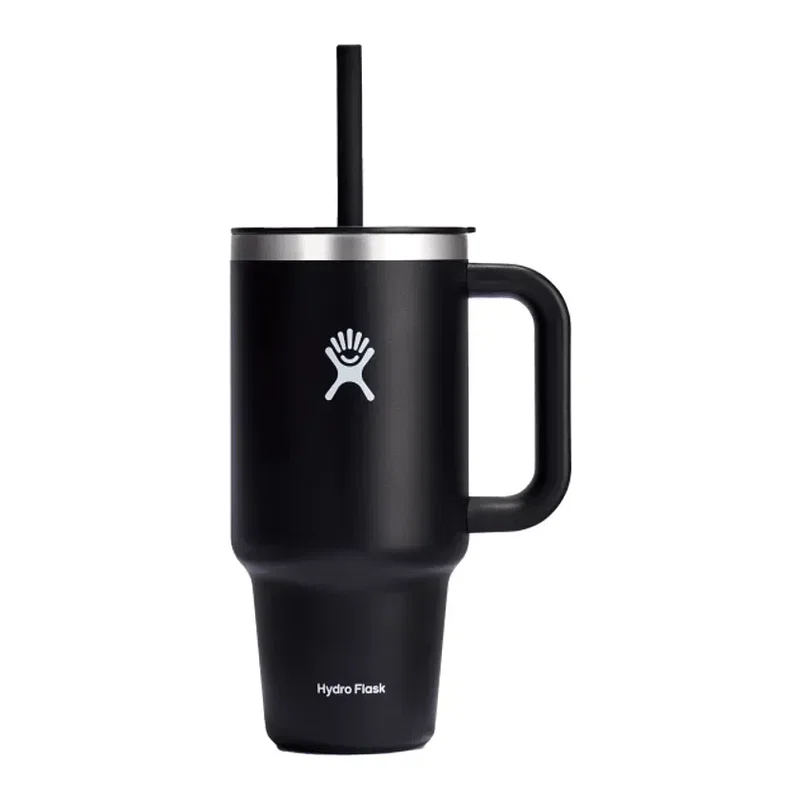 32 oz. Custom Hydro Flask® All Around™ Travel Tumbler with Straw — view 5