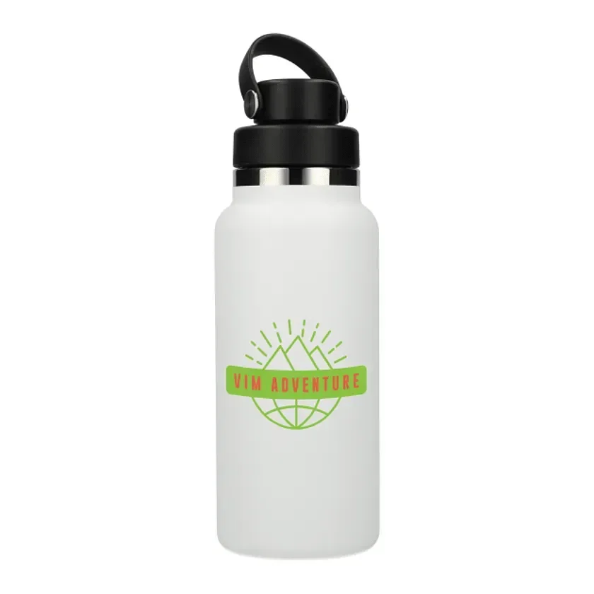 Hydro Flask® Wide Mouth 32oz Bottle with Flex Chug Cap — view 4