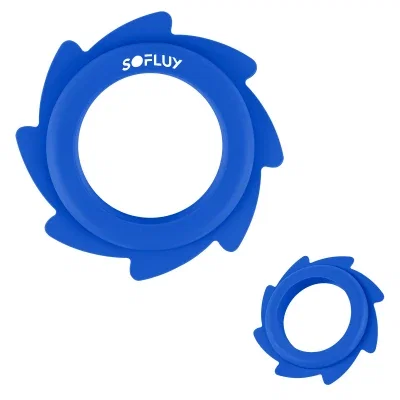 Flexible flying disc that snaps into a wearable band