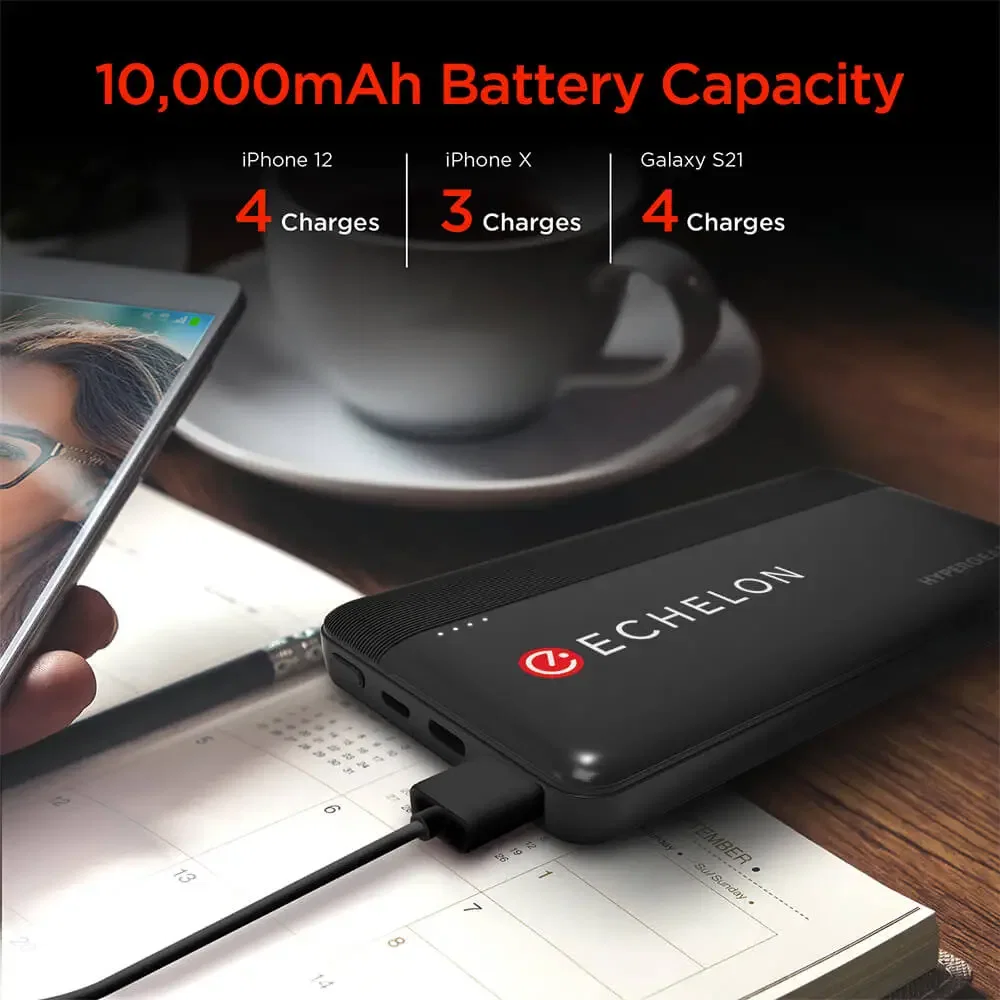 Hypergear Fast Charge Power Bank with Usb-C - Black — view 2
