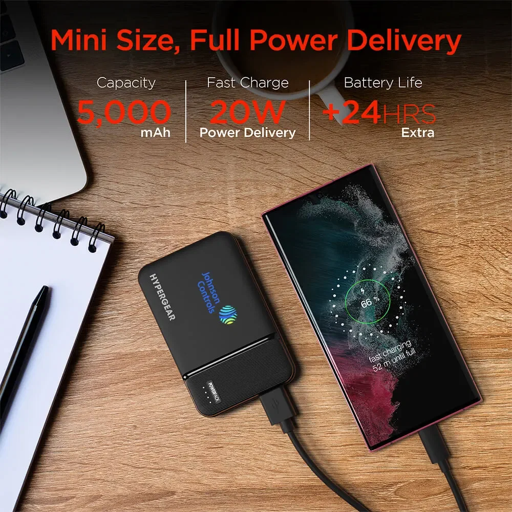 HyperGear PowerPack Mini 20W PD Power Bank 5K - 5000mAh — view 3