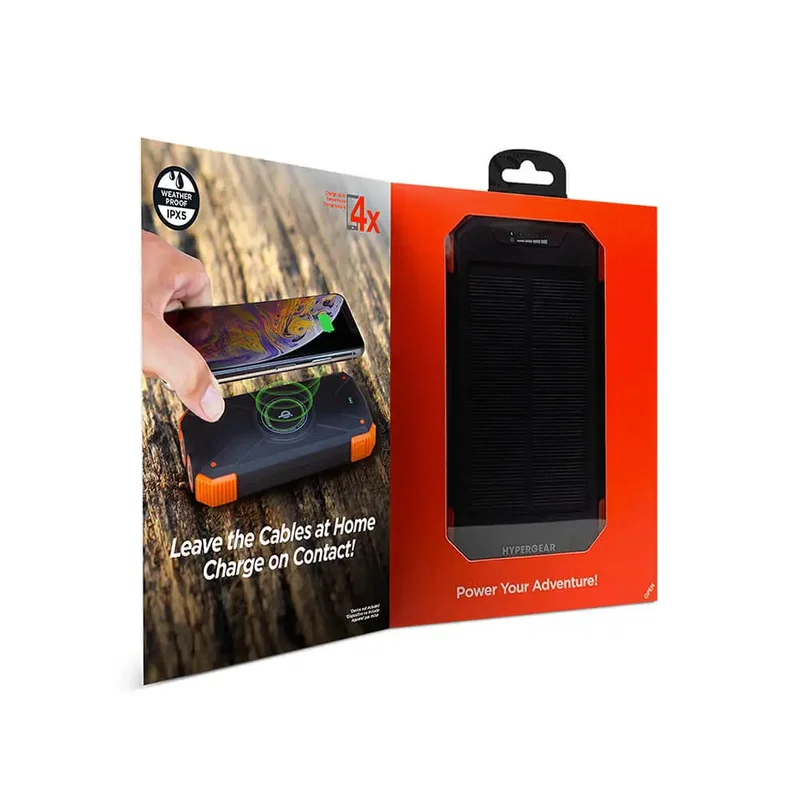 HyperGear Solar 10000mAh Wireless Power Bank — view 11