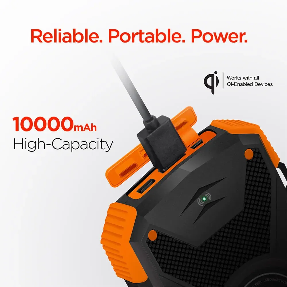 HyperGear Solar 10000mAh Wireless Power Bank — view 3