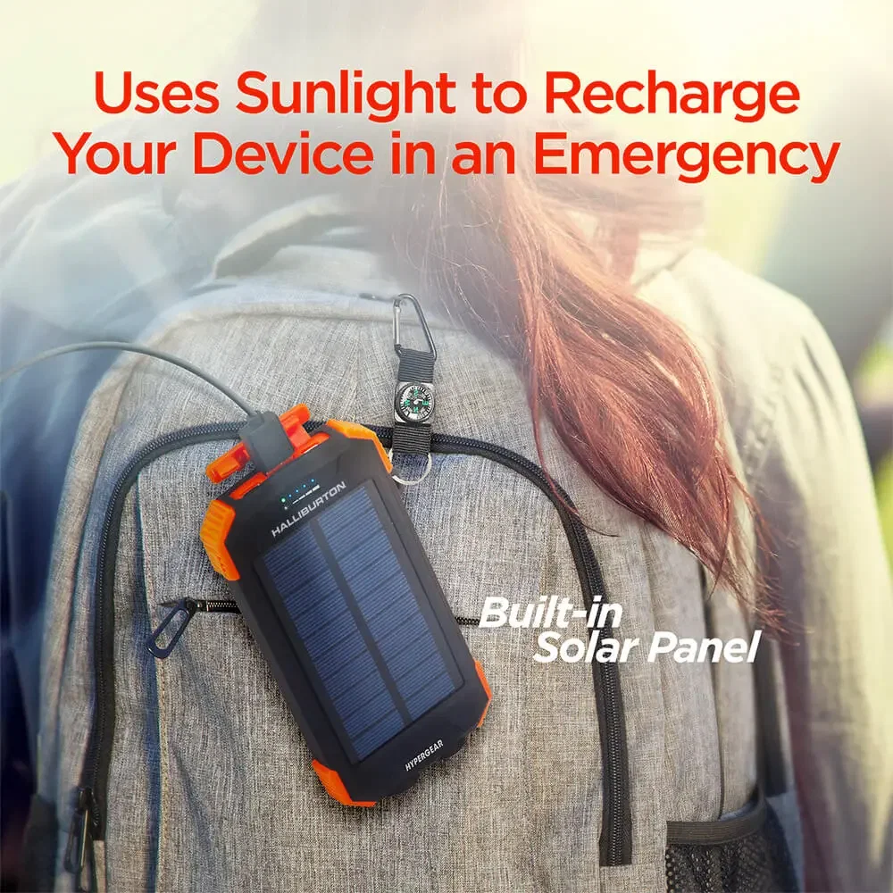 HyperGear Solar 10000mAh Wireless Power Bank — view 6