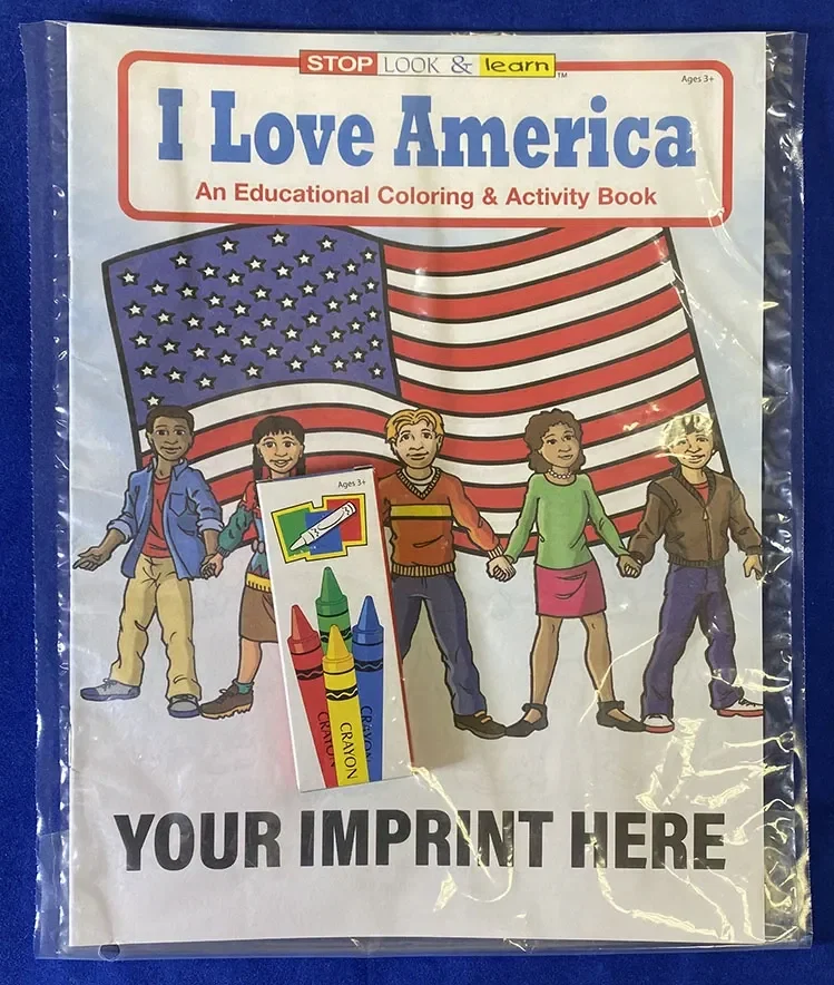I Love America Coloring Book — view 4