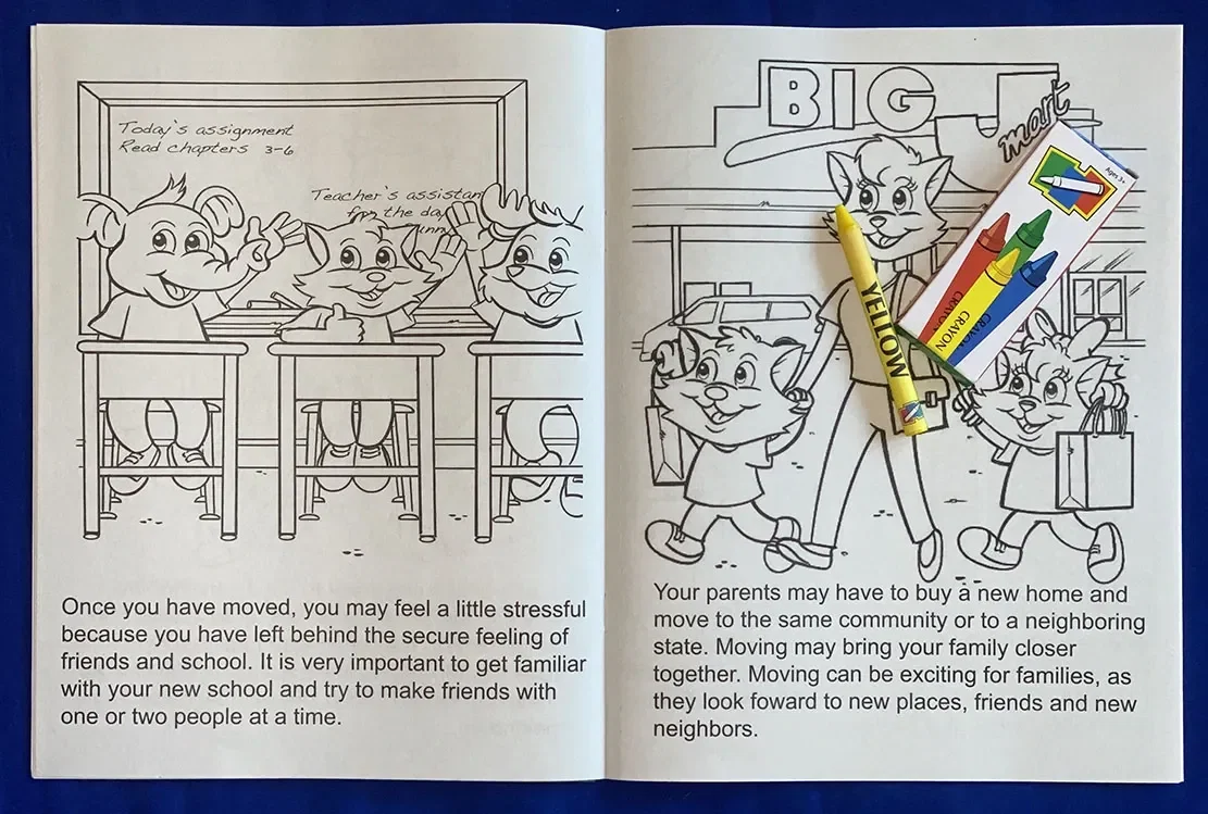 I Love My New Home Coloring & Activity Book — view 2