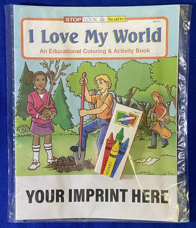 I Love My World Coloring & Activity Book — view 3