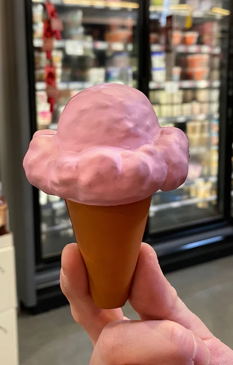 Ice Cream Cone Stress Reliever — view 3
