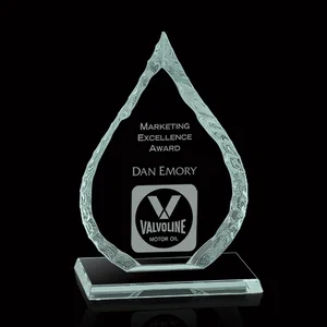 Jade Glass Iceberg Oil Drop Award