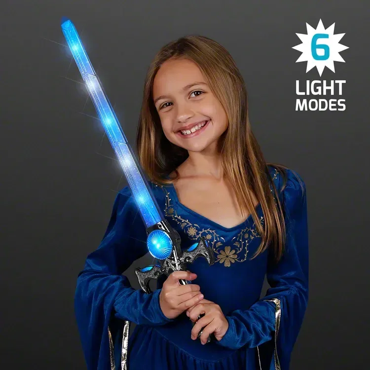 Icy Lights Medieval Toy Sword — view 2