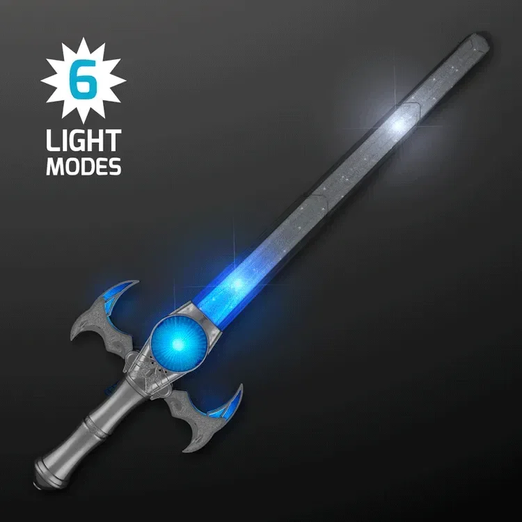 Icy Lights Medieval Toy Sword — view 3