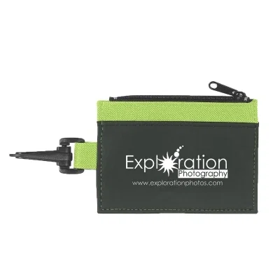 Back of the holder with its card slot