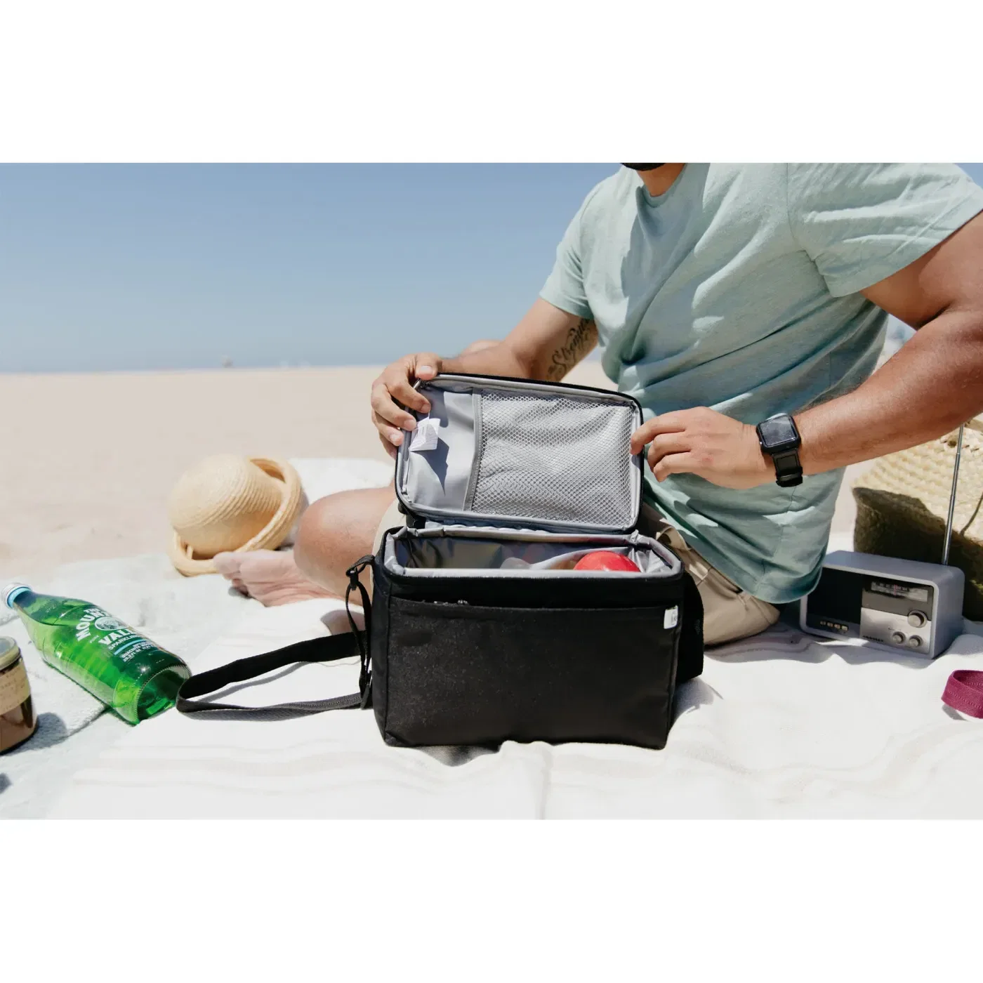 Igloo® REPREVE Lunch Pail Cooler in use