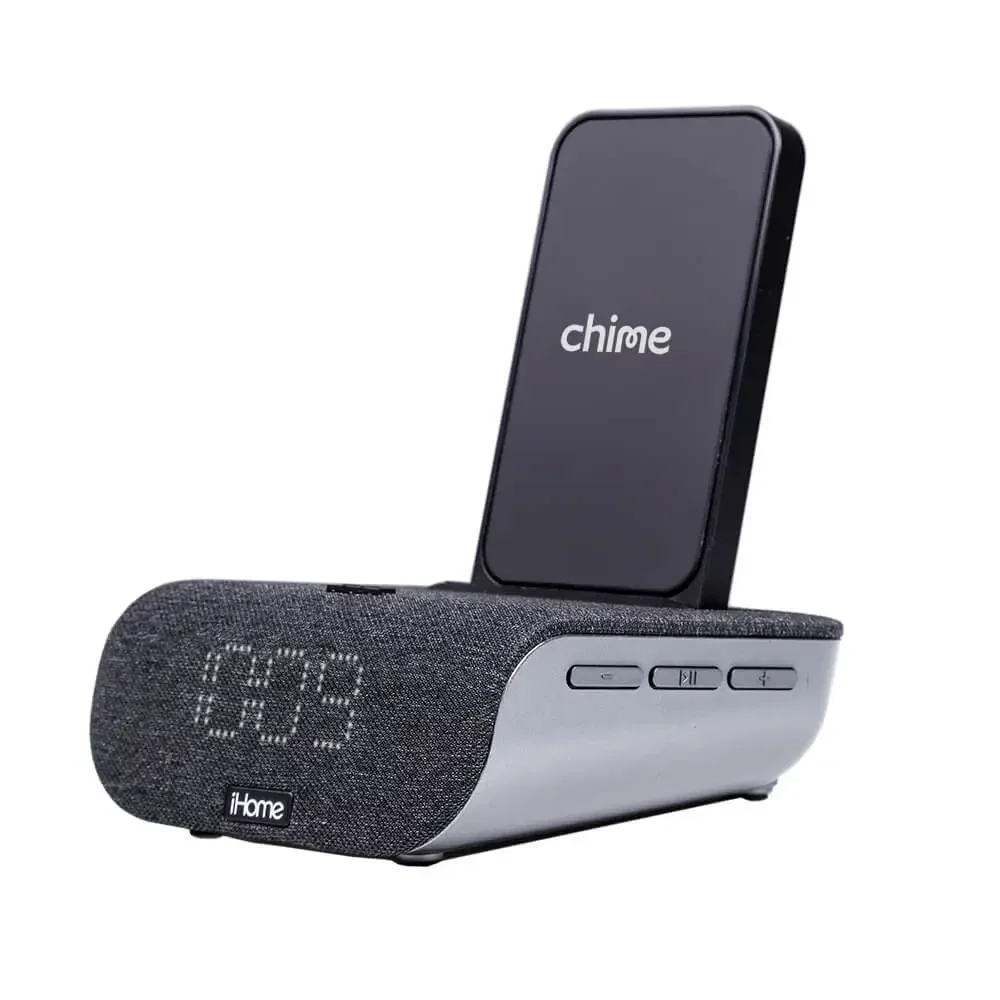 iHome iBTW20 Dual-Charging Alarm Clock and Wireless Speaker — view 5