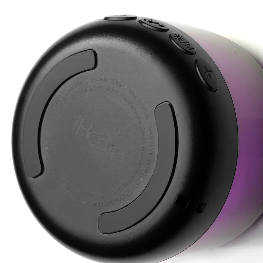 iHome Rechargeable Color Changing Mini Bluetooth Speaker — view 4