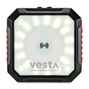 iLive Solar Power Bank & Light with Wireless Charger