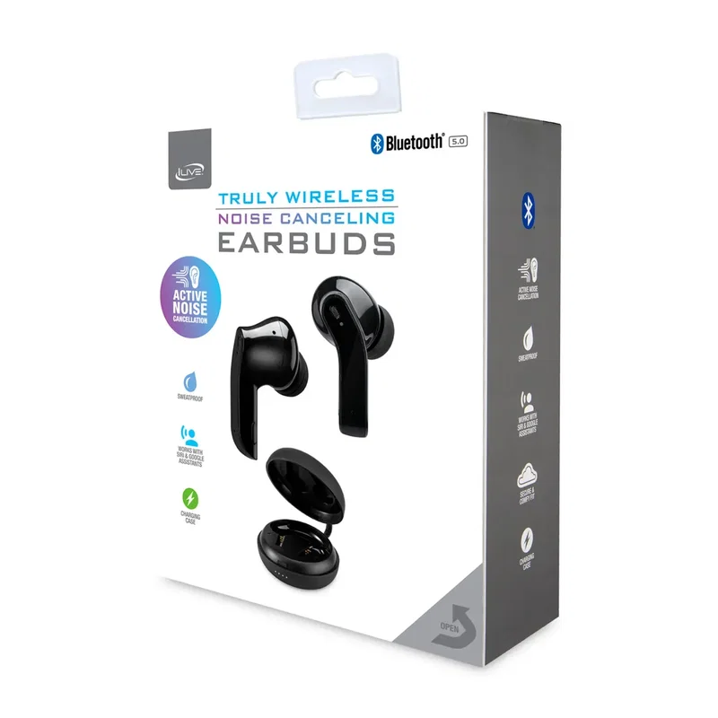 iLive Truly Wire-Free Earbuds with Active Noise Canceling — view 7