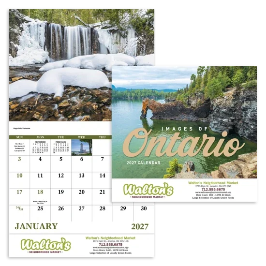 Good Value™ Images of Ontario - Stapled Calendar