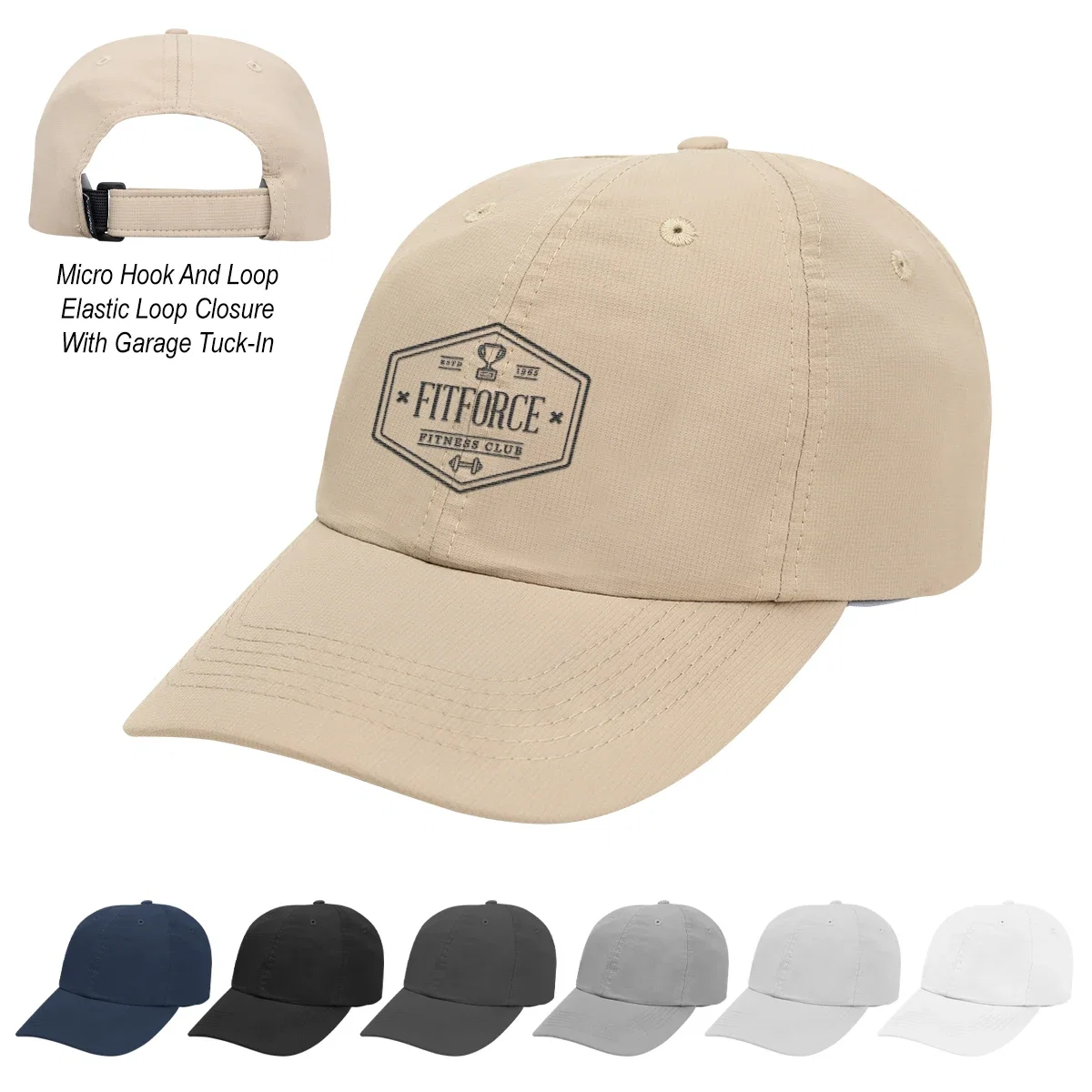 Assorted color options of the performance style shown together