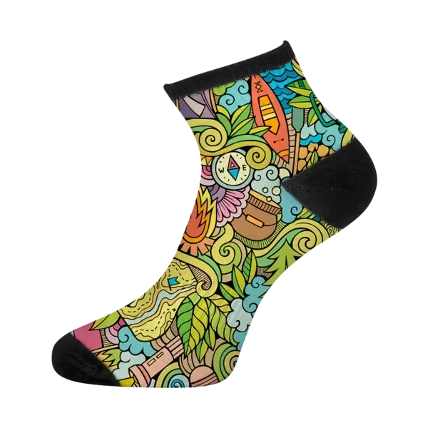 IMPORT Custom Mid-Rise Sport Style Sock