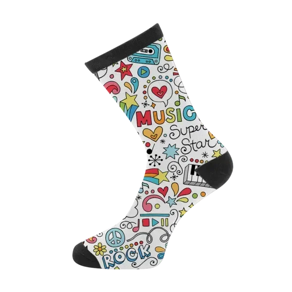 IMPORT Custom Tall Sport Style Socks - Digital