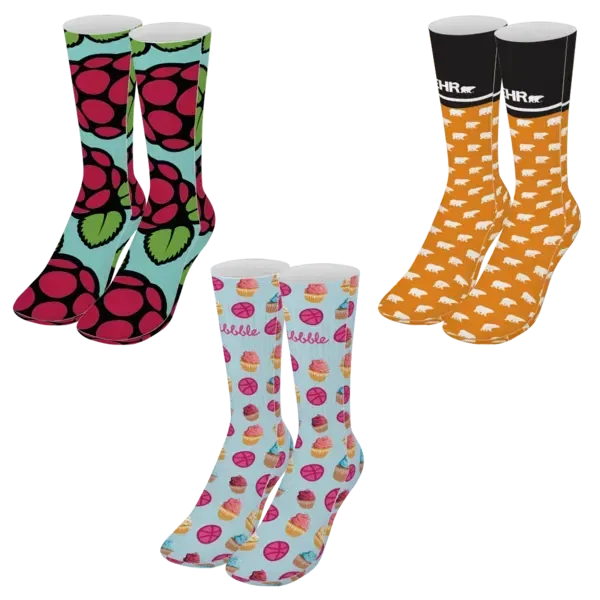 IMPORT Dye-Sublimated Tube Socks (Pair)