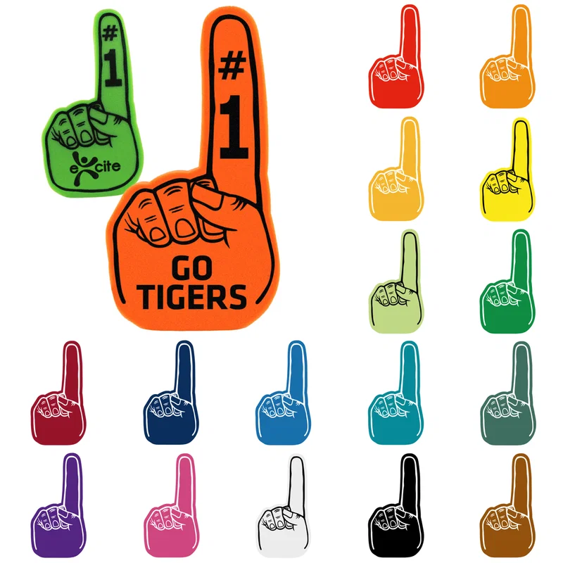 Imprinted #1 Foam Hand 14"