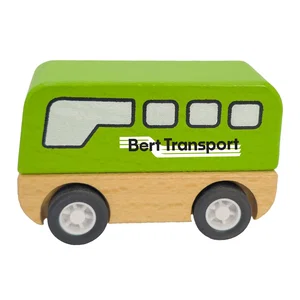 Imprinted Wooden Bus