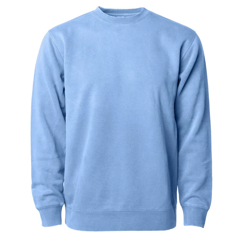 Independent Trading Company Unisex Midweight Pigment Dyed Crew Neck — view 11