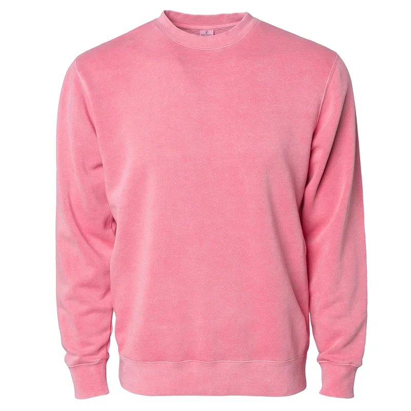 Independent Trading Company Unisex Midweight Pigment Dyed Crew Neck — view 12