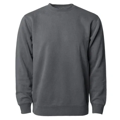 Independent Trading Company Unisex Midweight Pigment Dyed Crew Neck — view 4