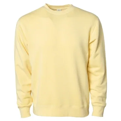 Independent Trading Company Unisex Midweight Pigment Dyed Crew Neck — view 7