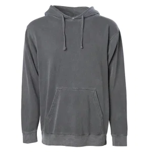 Independent Trading Company Unisex Midweight Pigment Dyed Hooded Sweatshirt