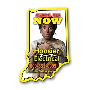 Promotional Indiana State Magnet