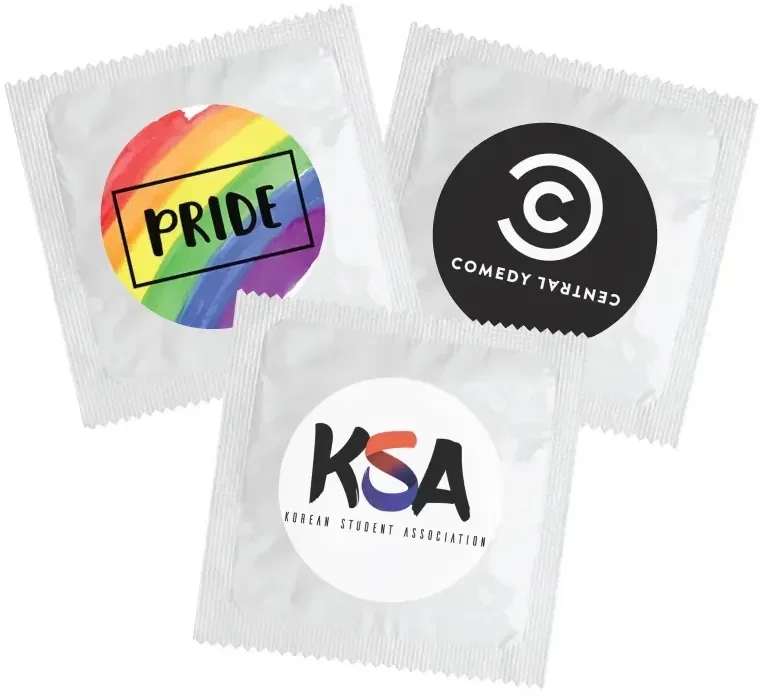 Custom Condom (Individual) - 4 Color Process Printing