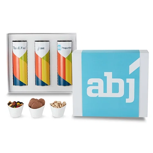 Indulgent Snack Tube Trio in Gift Box — view 3