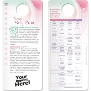 Informational Shower Cards