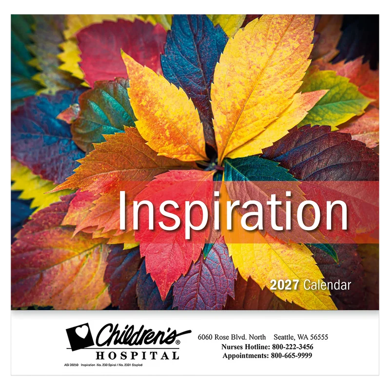 Inspiration Wall Calendar: 2025 Stapled