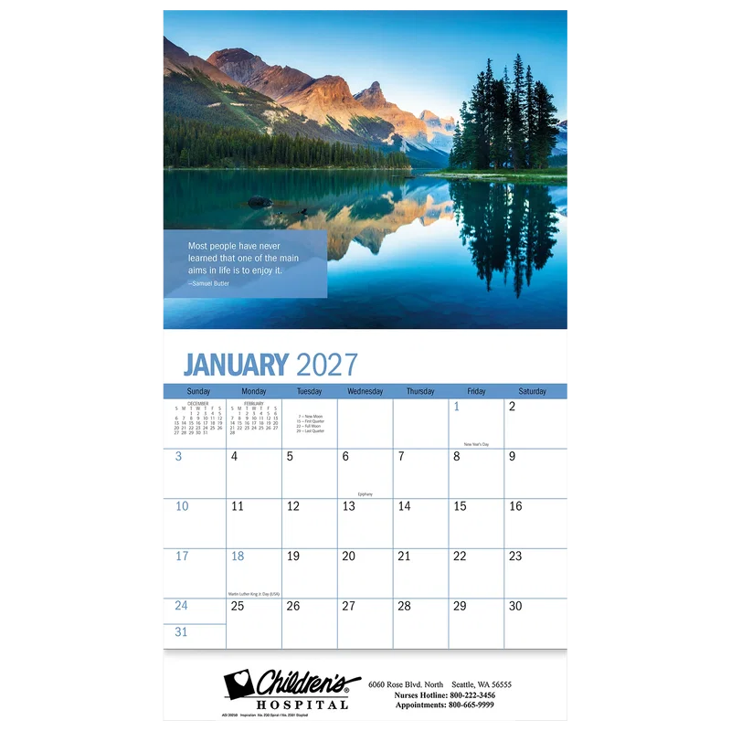 Inspiration Wall Calendar: 2025 Stapled — view 2