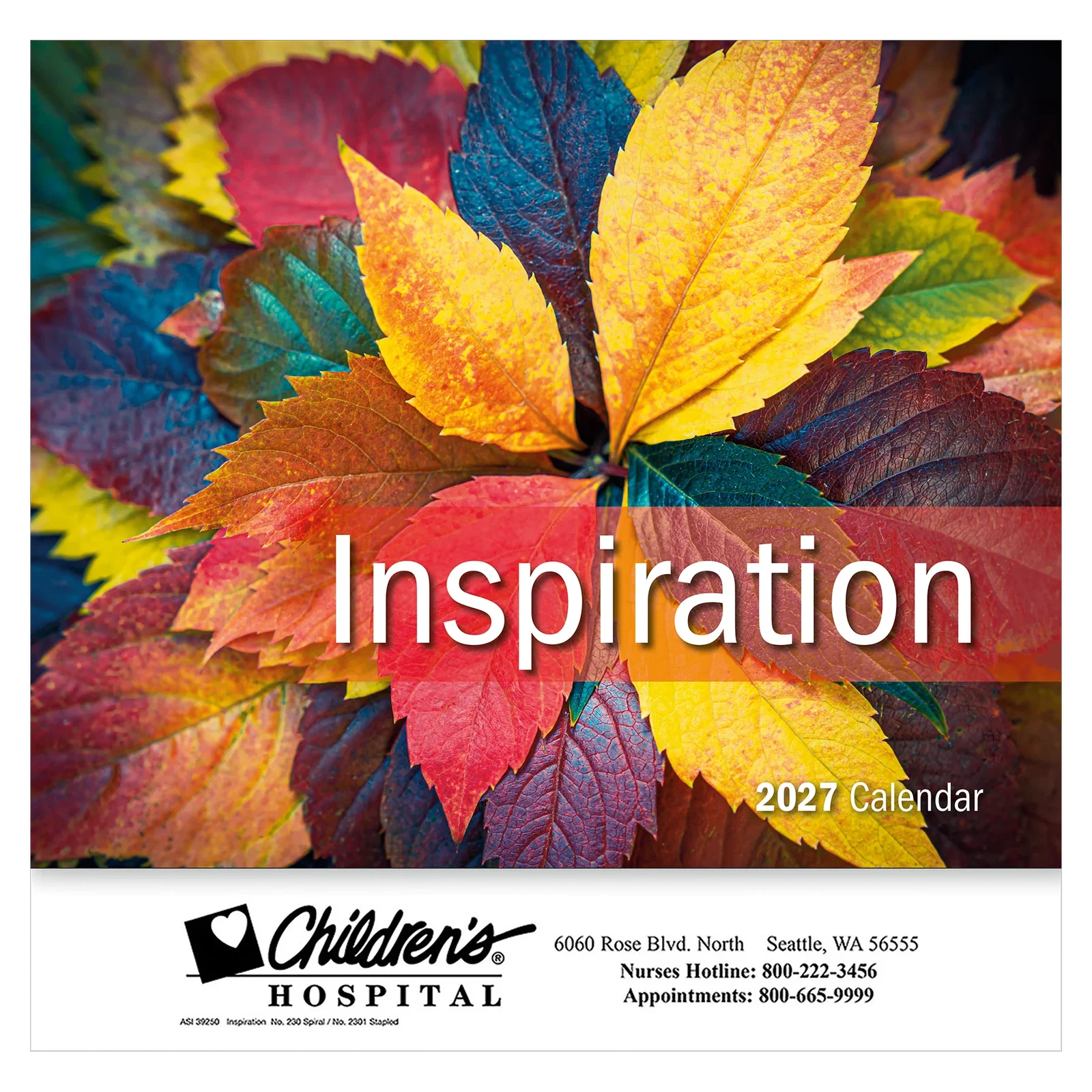 Inspiration Wall Calendar: 2025 Stapled