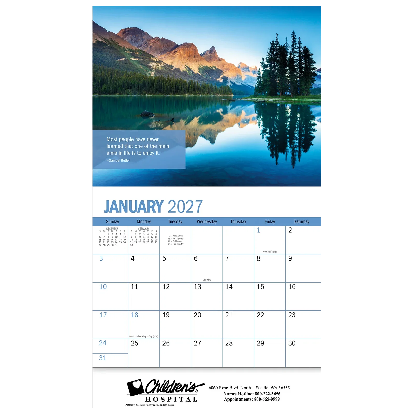 Inspiration Wall Calendar: 2025 Stapled — view 2