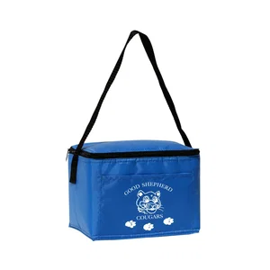 Penpal Six-Pack Insulated Cooler, 7.5" x 6" x 6", 210 Denier Polyester, 1-Color Imprint