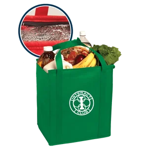 Custom Insulated Large Non-Woven Grocery Tote